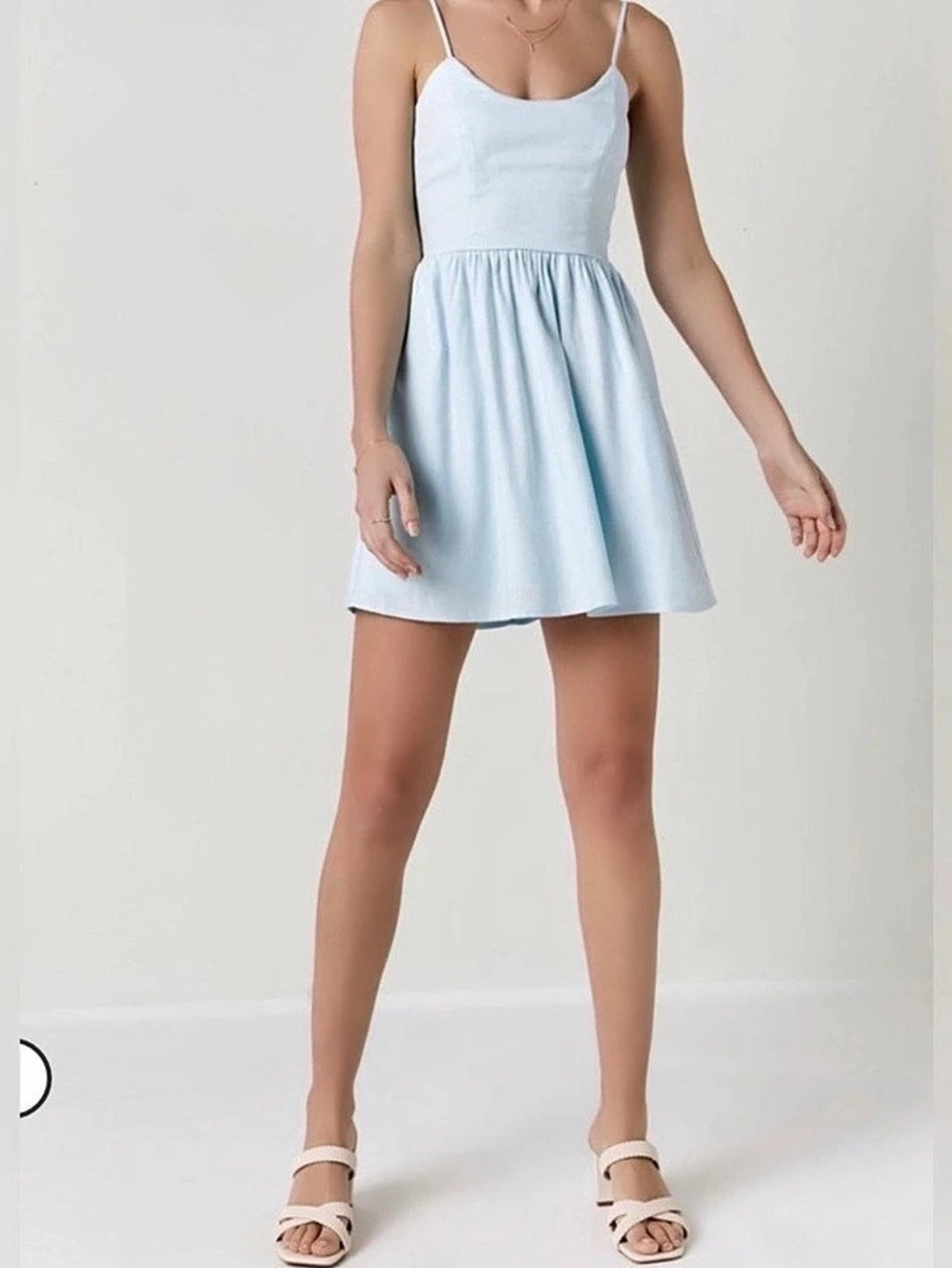 Blue Mini Dress